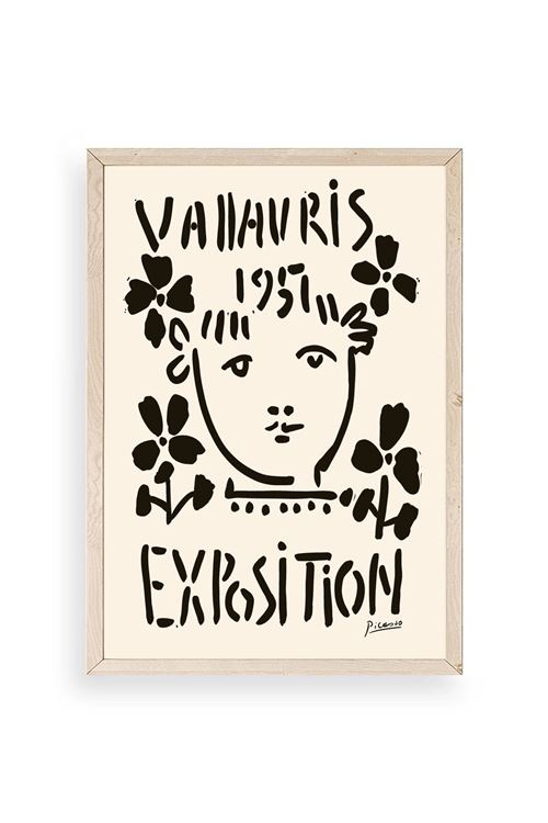 Picasso Ahşap Çerçeveli Tablo 30 x 42