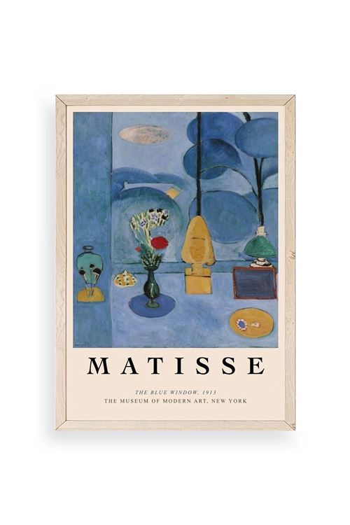 Matisse Ahşap Çerçeveli Tablo 17 x 23