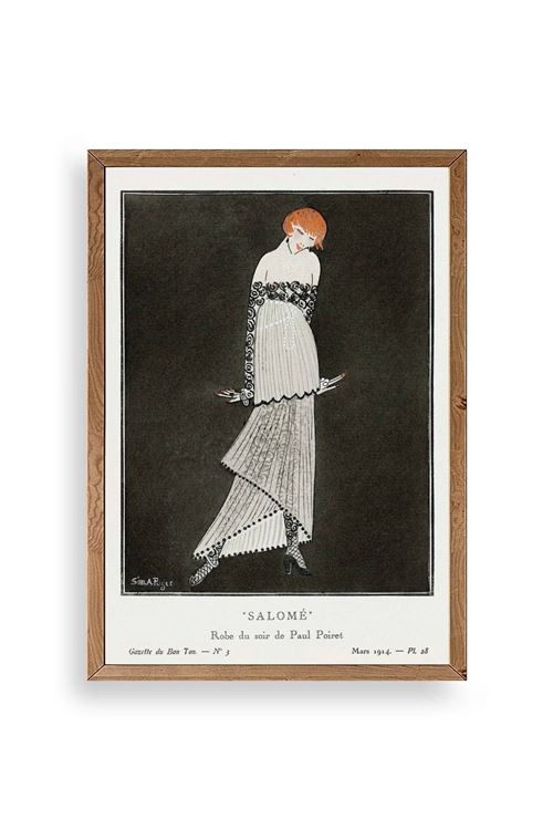 Bon Ton Ahşap Çerçeveli Tablo 23 x 30