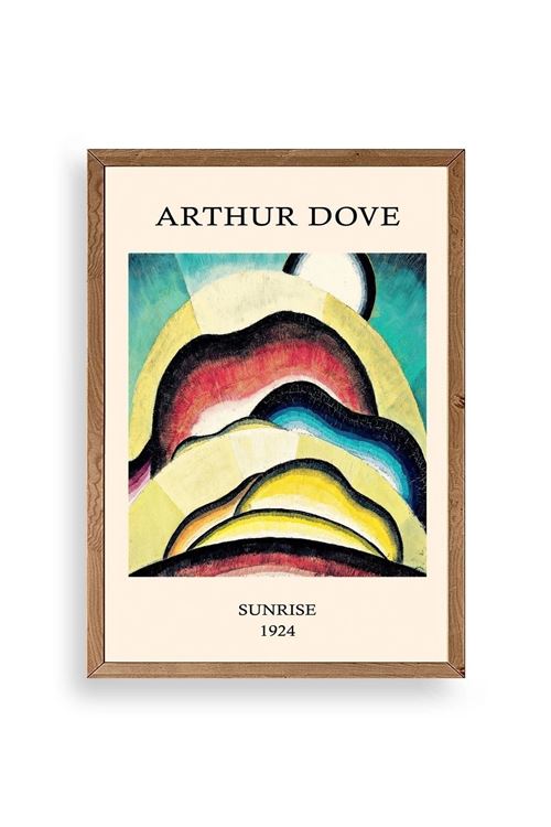 Arthur Dove Ahşap Çerçeveli Tablo 23 x 30