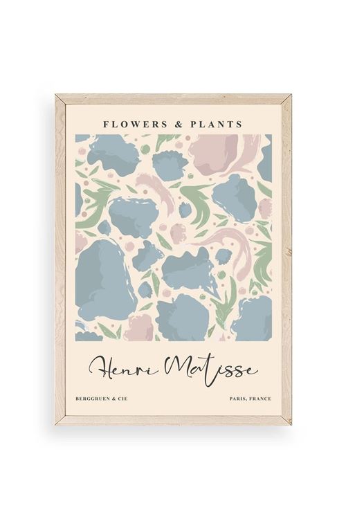 Henri Matisse Ahşap Çerçeveli Tablo 30 x 42