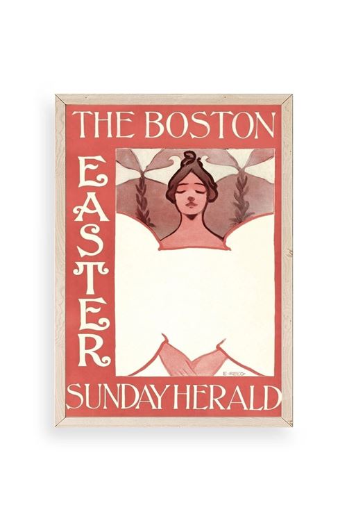 E. Reed Ahşap Çerçeveli Tablo 30 x 42