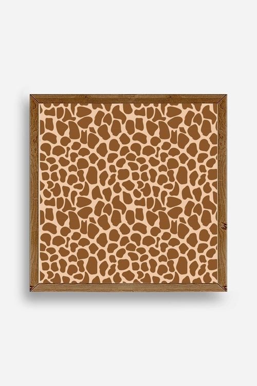 Desen Ahşap Çerçeveli Tablo 23 x 23