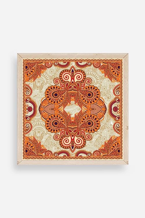 Motif Ahşap Çerçeveli Tablo 42 x 42