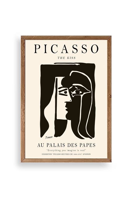 Picasso Ahşap Çerçeveli Tablo 50 x 70