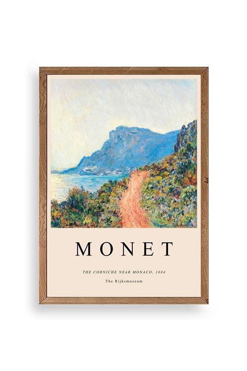 Monet Ahşap Çerçeveli Tablo 50 x 70