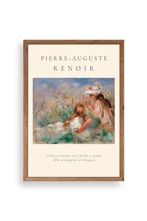 Pierre-Aguste Renoir Ahşap Çerçeveli Tablo 30 x 42