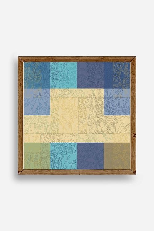 Kare Ahşap Çerçeveli Tablo 23 x 23