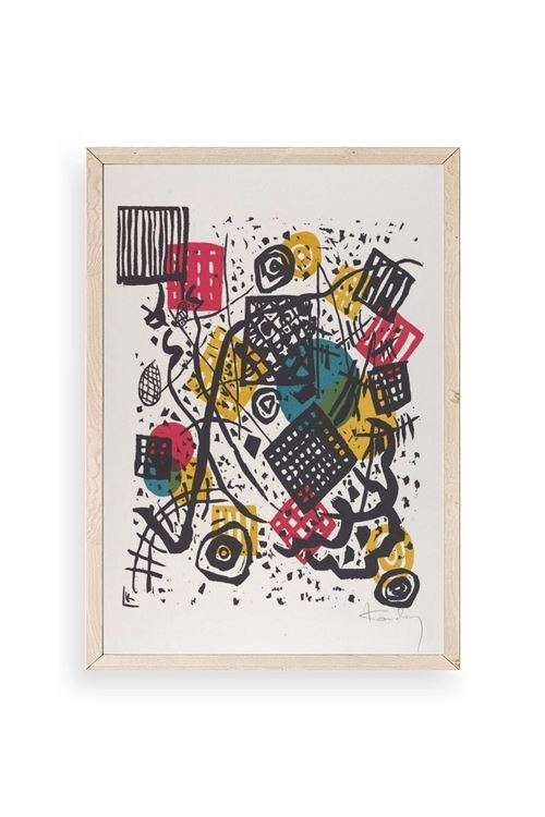 Welten Ahşap Çerçeveli Tablo 50 x 70