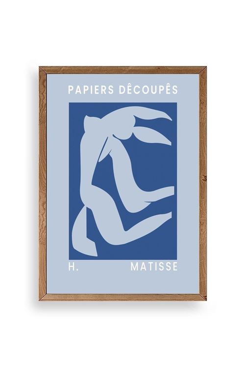 Henri Matisse Ahşap Çerçeveli Tablo 17 x 23