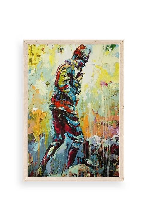 Atatürk Ahşap Çerçeveli Tablo 23 x 30