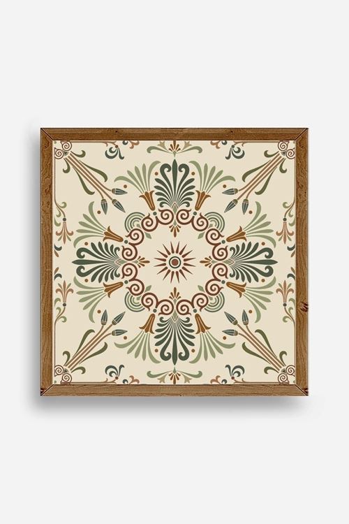 Motif Ahşap Çerçeveli Tablo 23 x 23