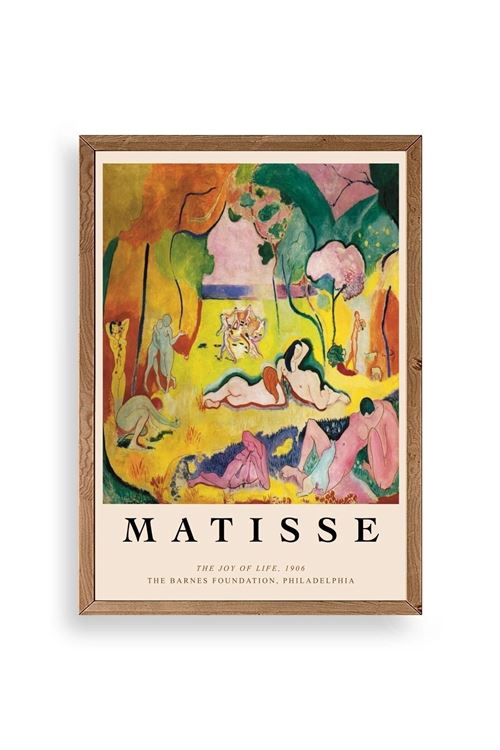Matisse Ahşap Çerçeveli Tablo 30 x 42