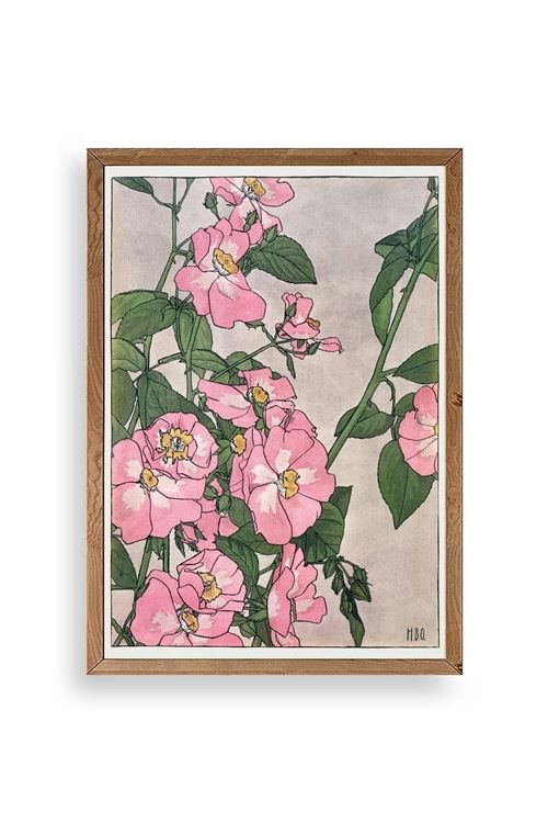 H. B. O. Ahşap Çerçeveli Tablo 50 x 70