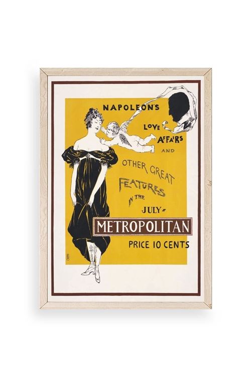 Metropolitan Ahşap Çerçeveli Tablo 17 x 23