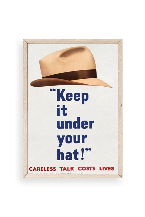 Motto Ahşap Çerçeveli Tablo 23 x 30