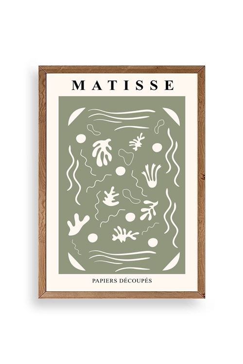 Henri Matisse Ahşap Çerçeveli Tablo 50 x 70