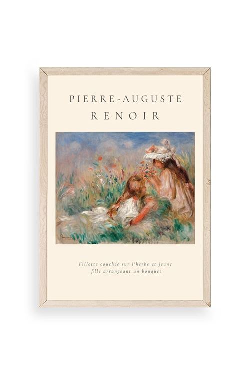 Pierre-Aguste Renoir Ahşap Çerçeveli Tablo 17 x 23
