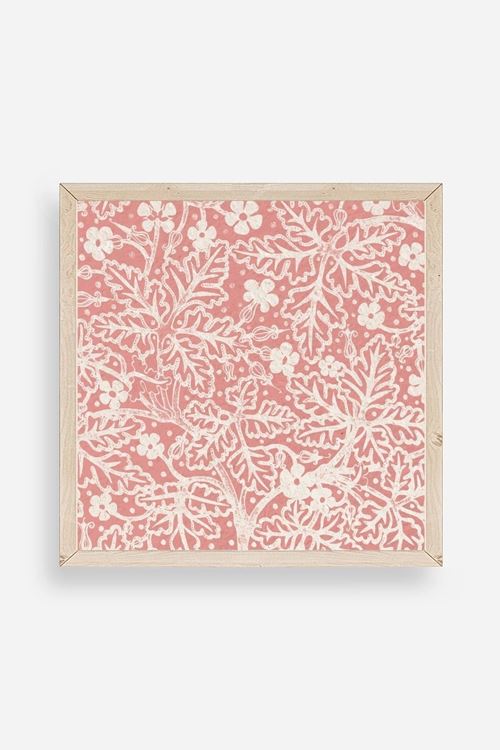 Modern Ahşap Çerçeveli Tablo 50 x 50