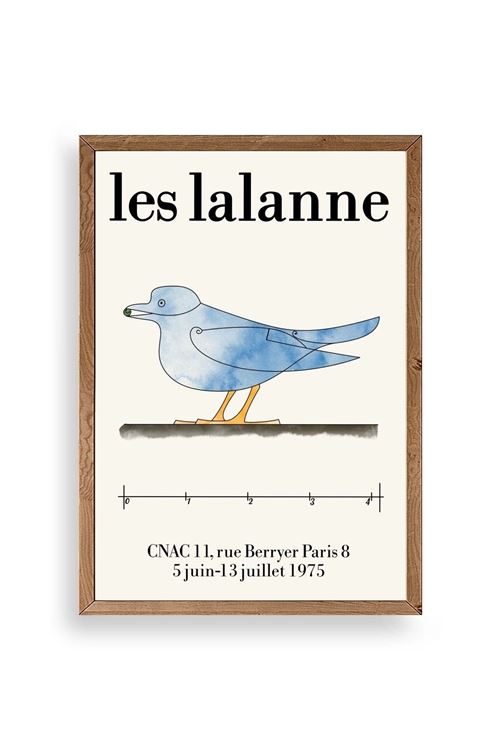 Les Lalanne Ahşap Çerçeveli Tablo 23 x 30