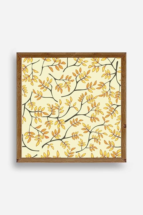 Dal Ahşap Çerçeveli Tablo 50 x 50