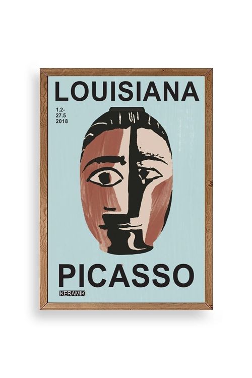 Picasso Ahşap Çerçeveli Tablo 50 x 70