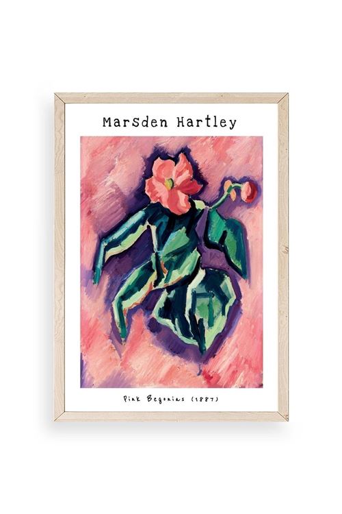 Marsden Hartley Ahşap Çerçeveli Tablo 23 x 30