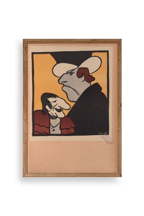 Frueh Ahşap Çerçeveli Tablo 17 x 23