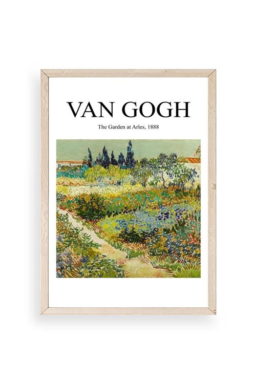 Van Gogh Ahşap Çerçeveli Tablo 23 x 30