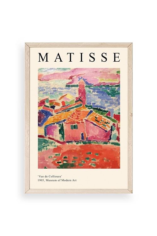 Matisse Ahşap Çerçeveli Tablo 17 x 23