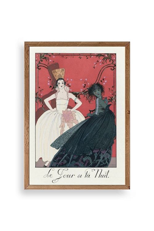 Paulette Duval Ahşap Çerçeveli Tablo 50 x 70