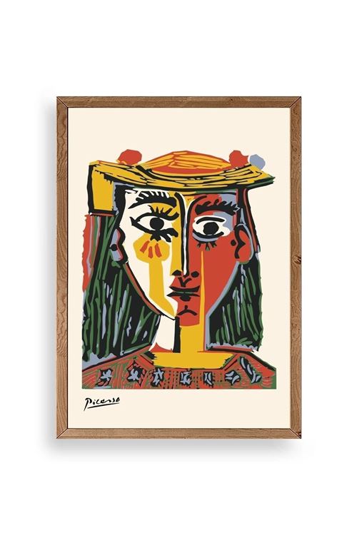 Picasso Ahşap Çerçeveli Tablo 50 x 70