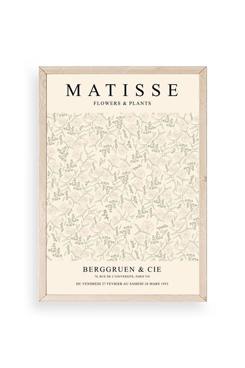 Matisse Ahşap Çerçeveli Tablo 30 x 42