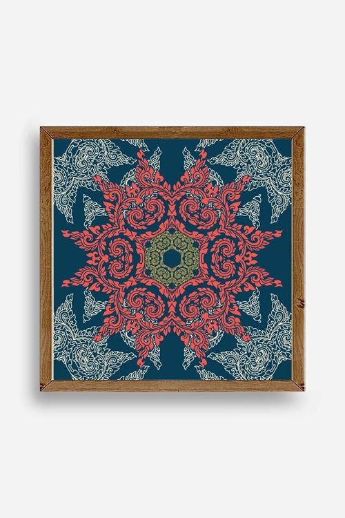 Motif Ahşap Çerçeveli Tablo 42 x 42