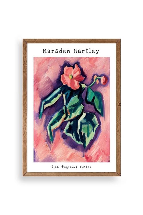 Marsden Hartley Ahşap Çerçeveli Tablo 30 x 42