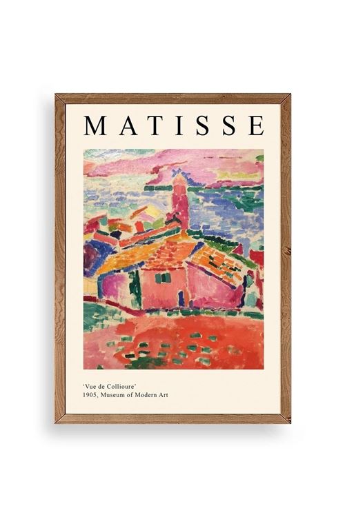 Matisse Ahşap Çerçeveli Tablo 50 x 70