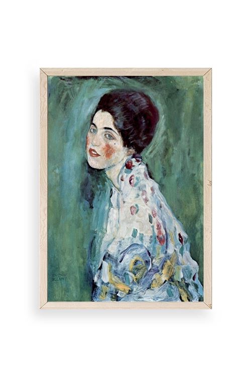 Gustav Klimt Ahşap Çerçeveli Tablo 17 x 23