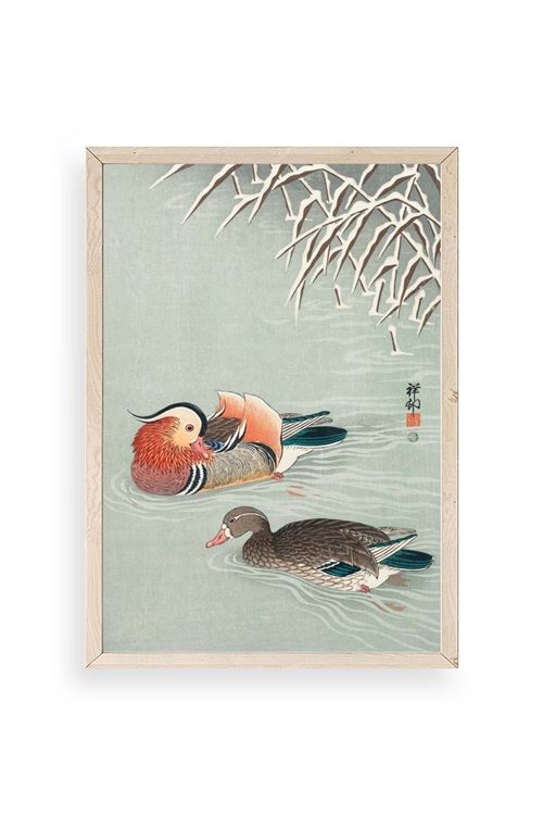 Shonson Ohara Ahşap Çerçeveli Tablo 17 x 23