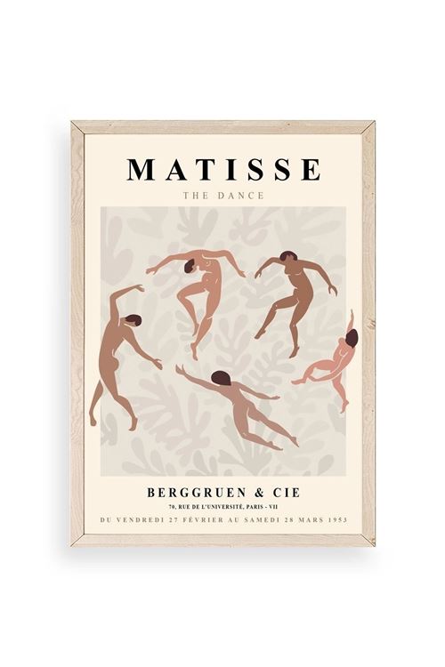 Matisse Ahşap Çerçeveli Tablo 17 x 23