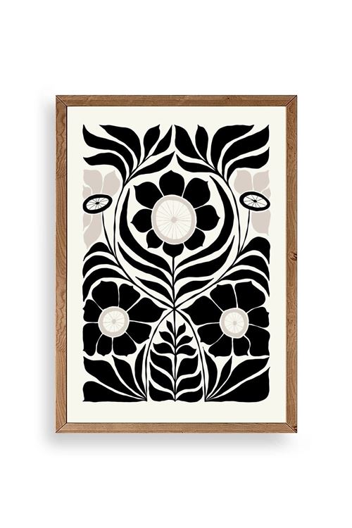 Desen Ahşap Çerçeveli Tablo 17 x 23