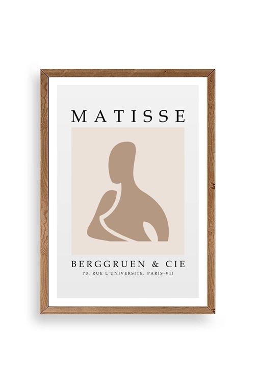 Modern Ahşap Çerçeveli Tablo 23 x 30