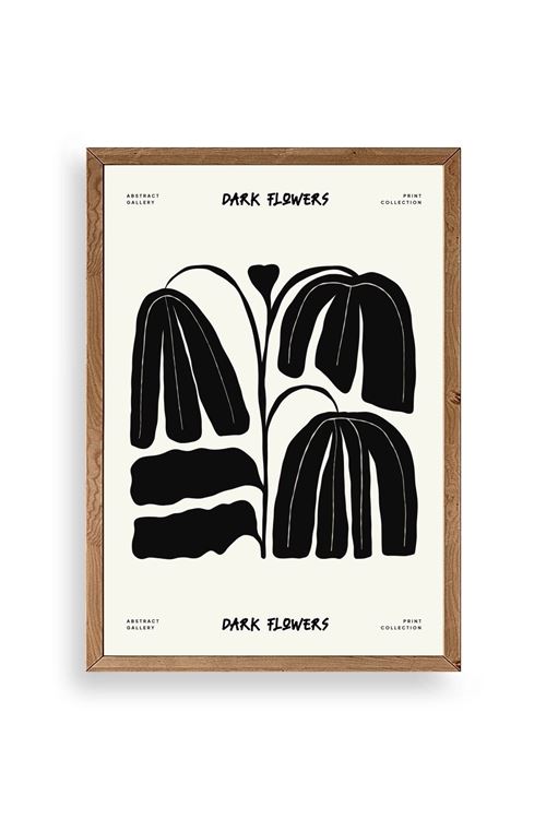 Çiçek Ahşap Çerçeveli Tablo 50 x 70