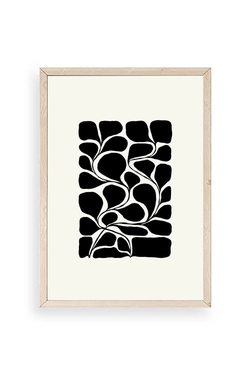 Desen Ahşap Çerçeveli Tablo 50 x 70