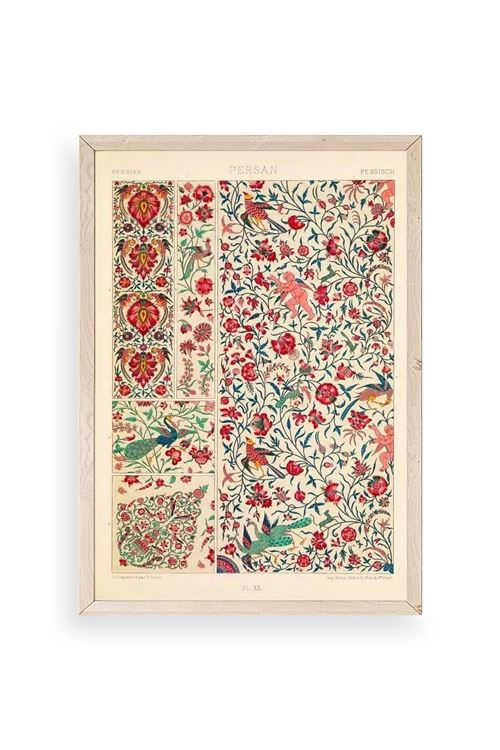 Desen Ahşap Çerçeveli Tablo 23 x 30