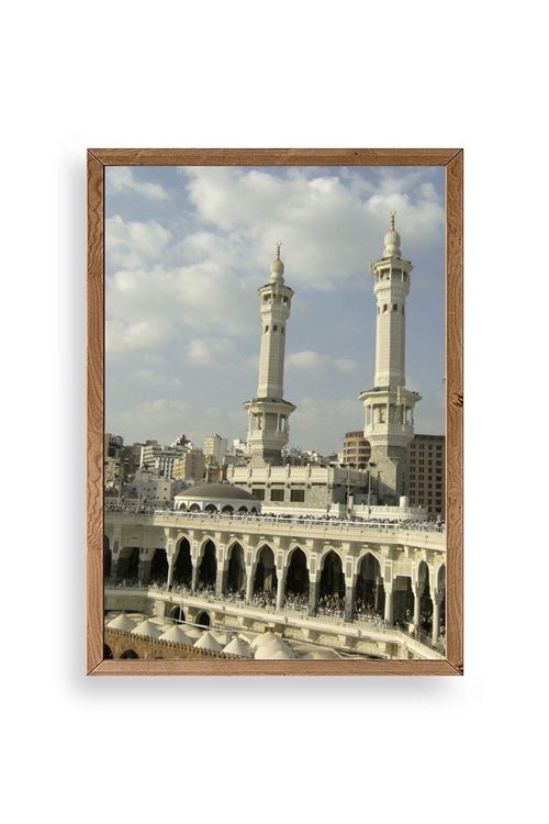 Kabe Camii Ahşap Çerçeveli Tablo 23 x 30