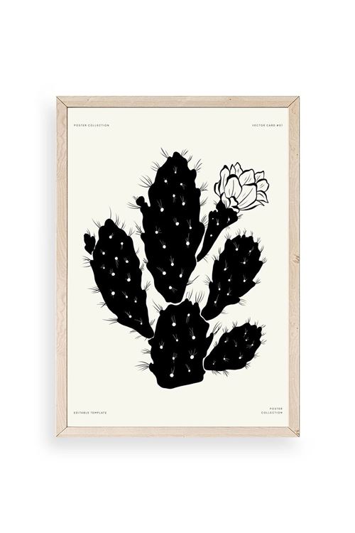 Çiçek Ahşap Çerçeveli Tablo 50 x 70