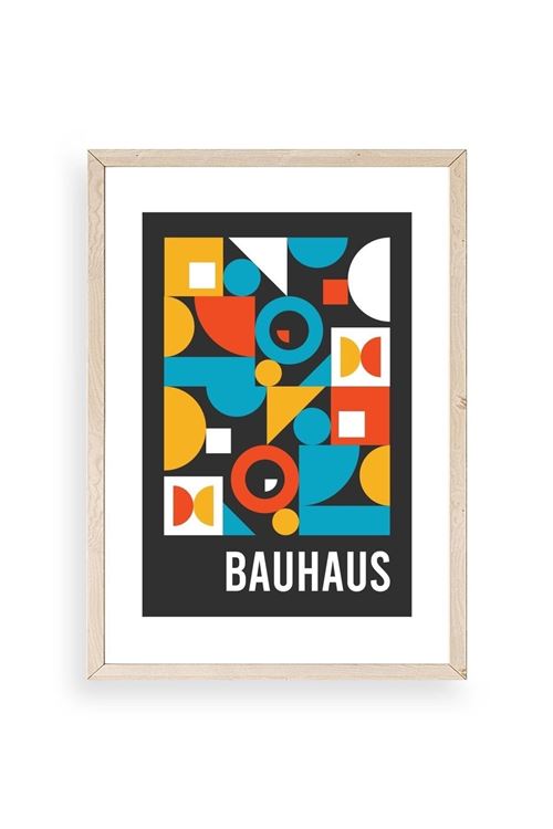 Modern Ahşap Çerçeveli Tablo 50 x 70