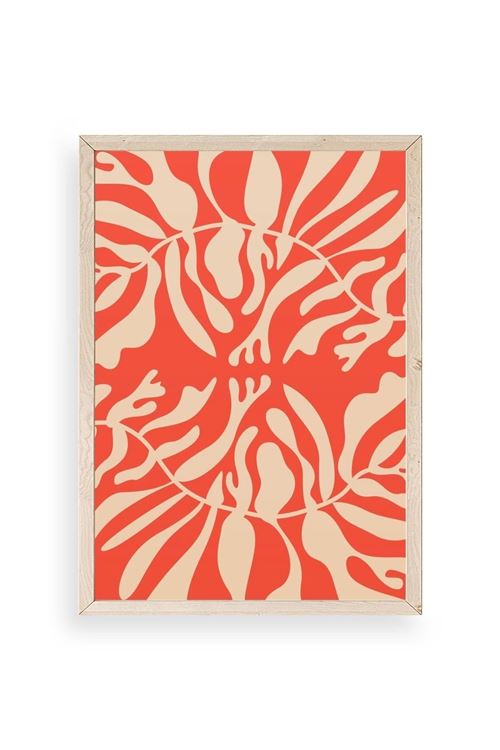 Modern Ahşap Çerçeveli Tablo 23 x 30