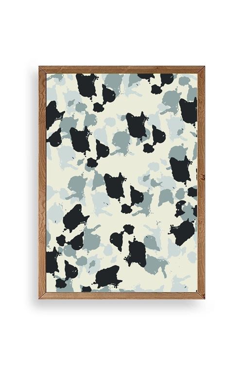 Desen Ahşap Çerçeveli Tablo 50 x 70