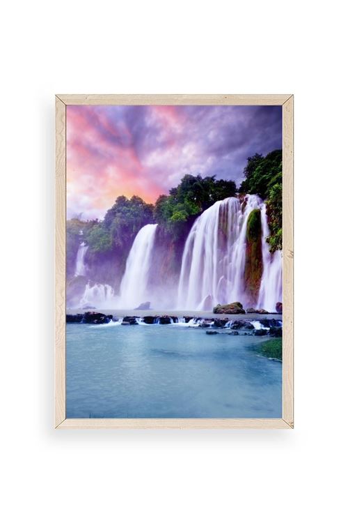 Manzara Doğa Ahşap Çerçeveli Tablo 30 x 42